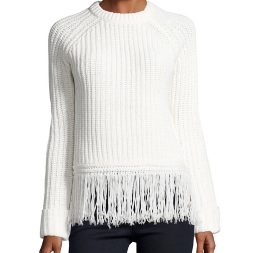 Boutique fringe sweater